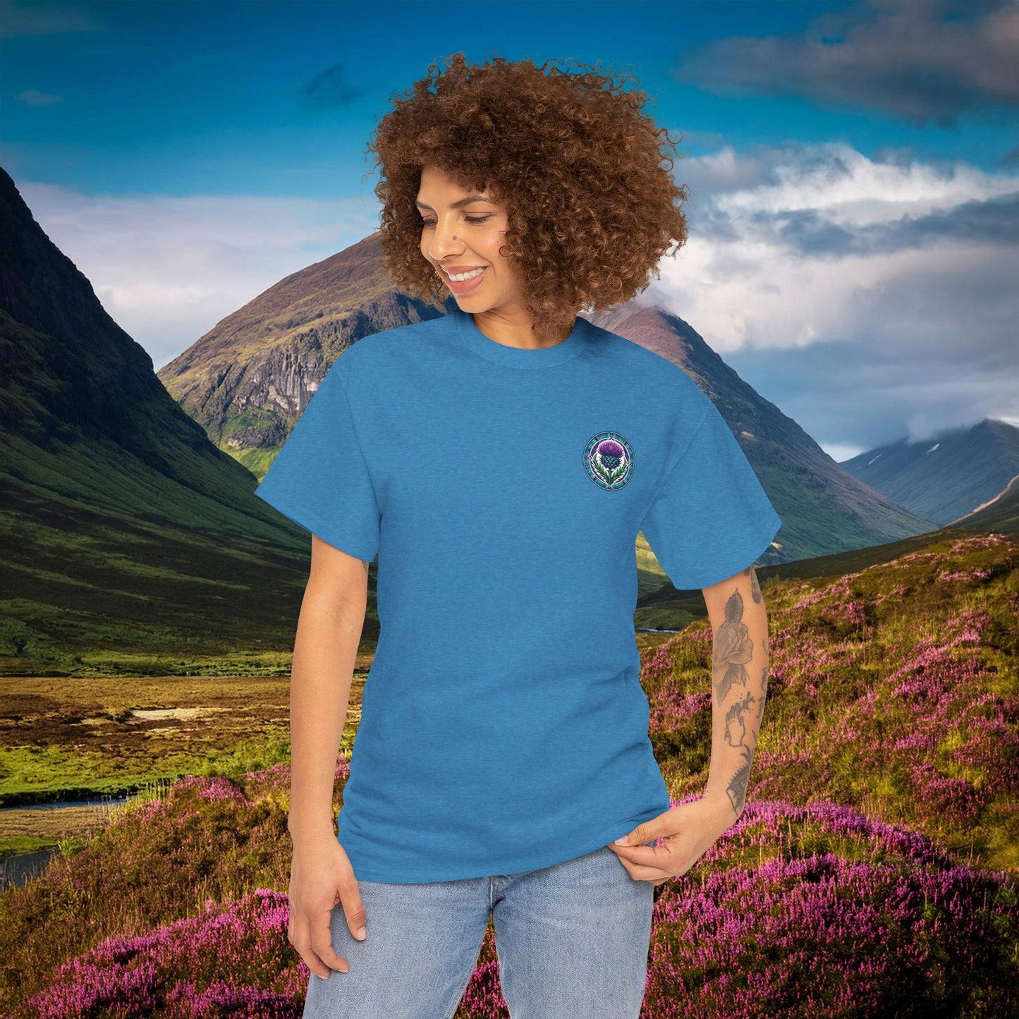 Scotland Tartan Army Tee