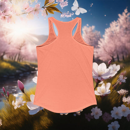 The T Elders Butterfly Graphic Racerback Tank Top