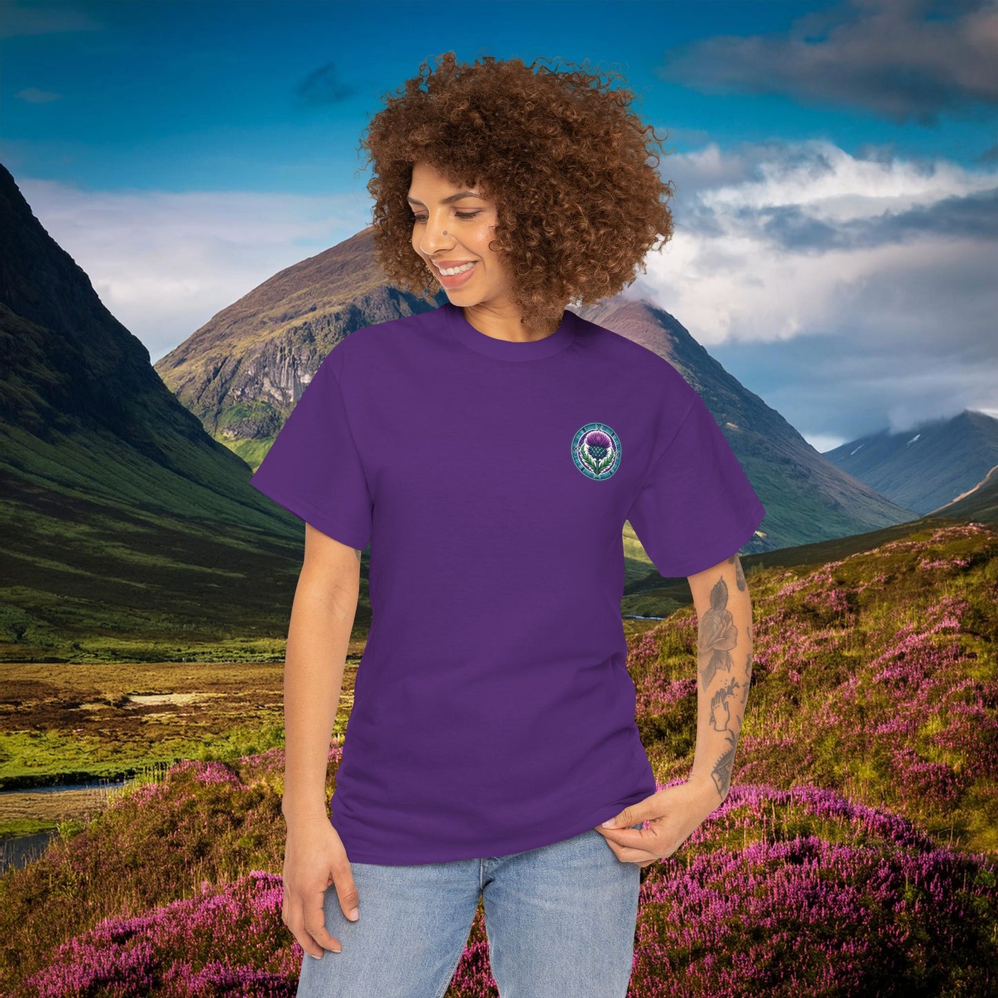 Scotland Tartan Army Tee