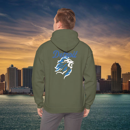 Detroit Football Crest Hoodie