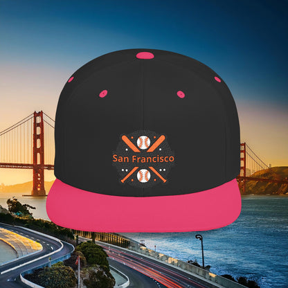 San Francisco Baseball Flat Bill Snapback