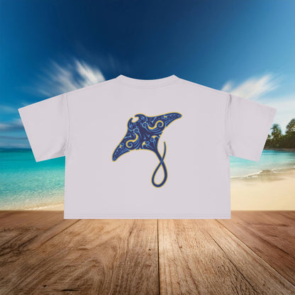 Manta Ray Women's Crop Tee