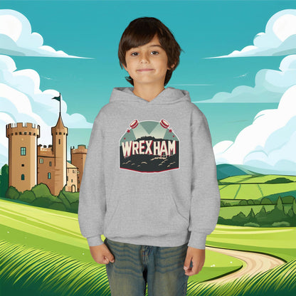 Wrexham Hollywood Sign Youth Hoodie