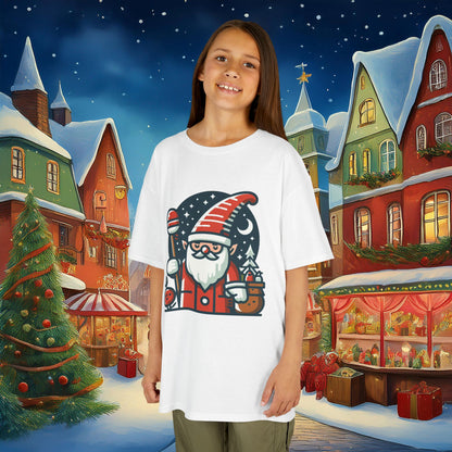 Santa Gnome Kids Tee