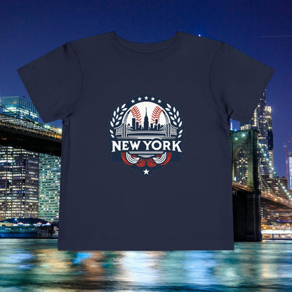 New York Bronx Baseball Toddler Tee