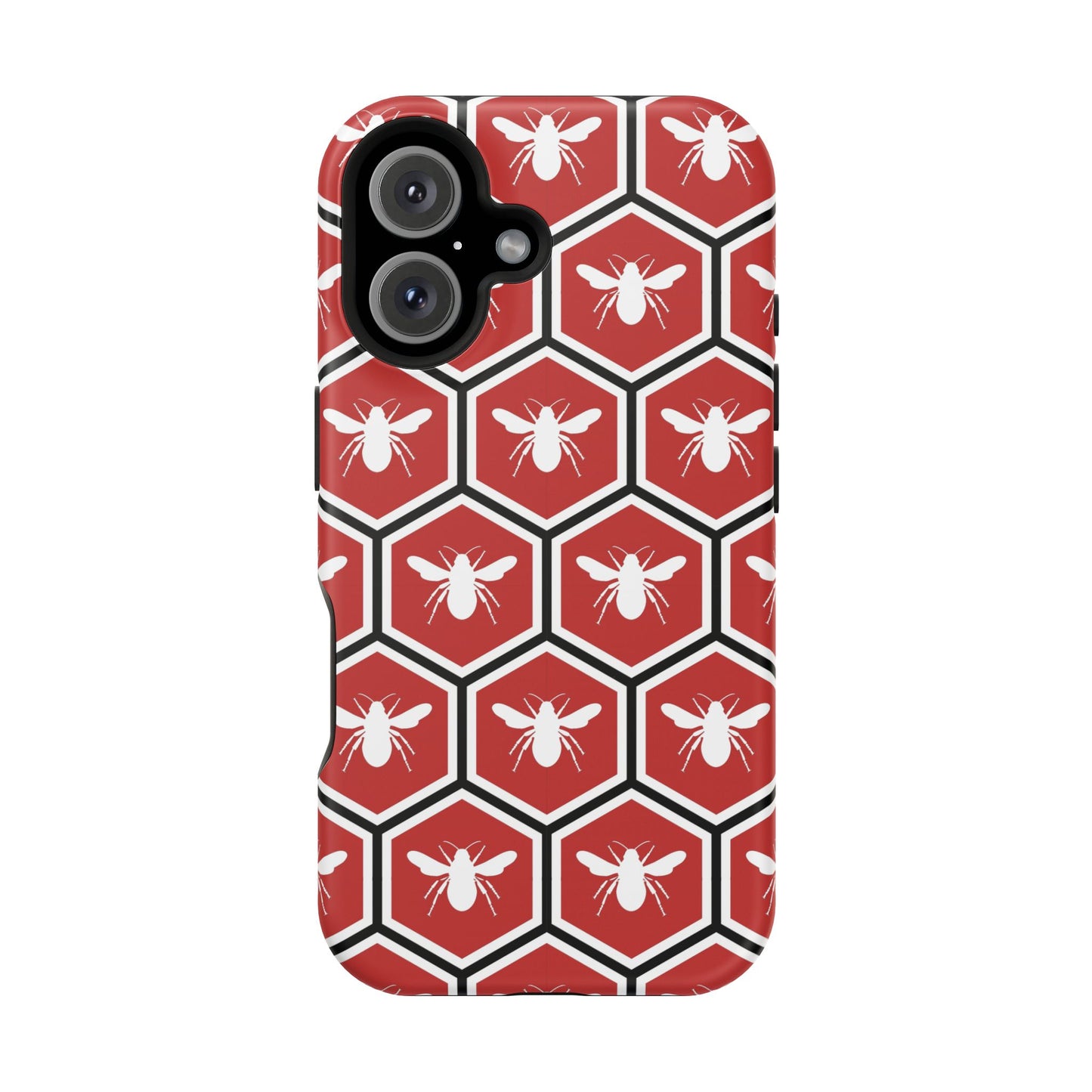 Honeycomb Bee Impact-Resistant Phone Case