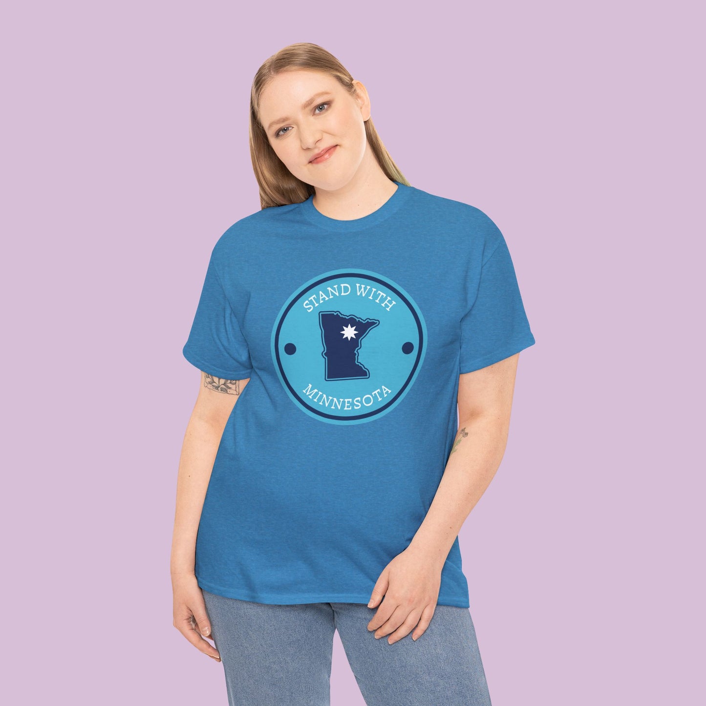 Stand With Minnesota Logo Tee