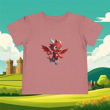 Wrexham Mini Red Dragon Toddler Tee
