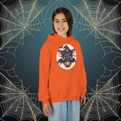 Trick or Treat Bat Youth Hoodie