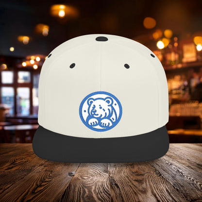 Bear Cub Flat Bill Snapback