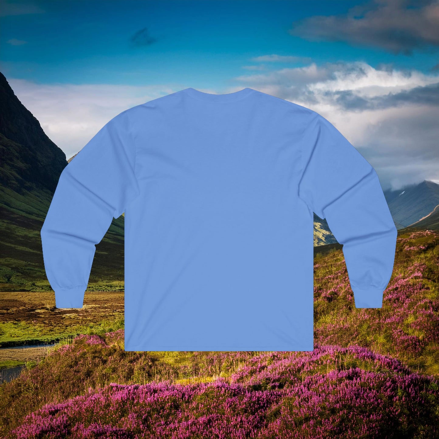 Scotland Tartan Army Long Sleeve Tee