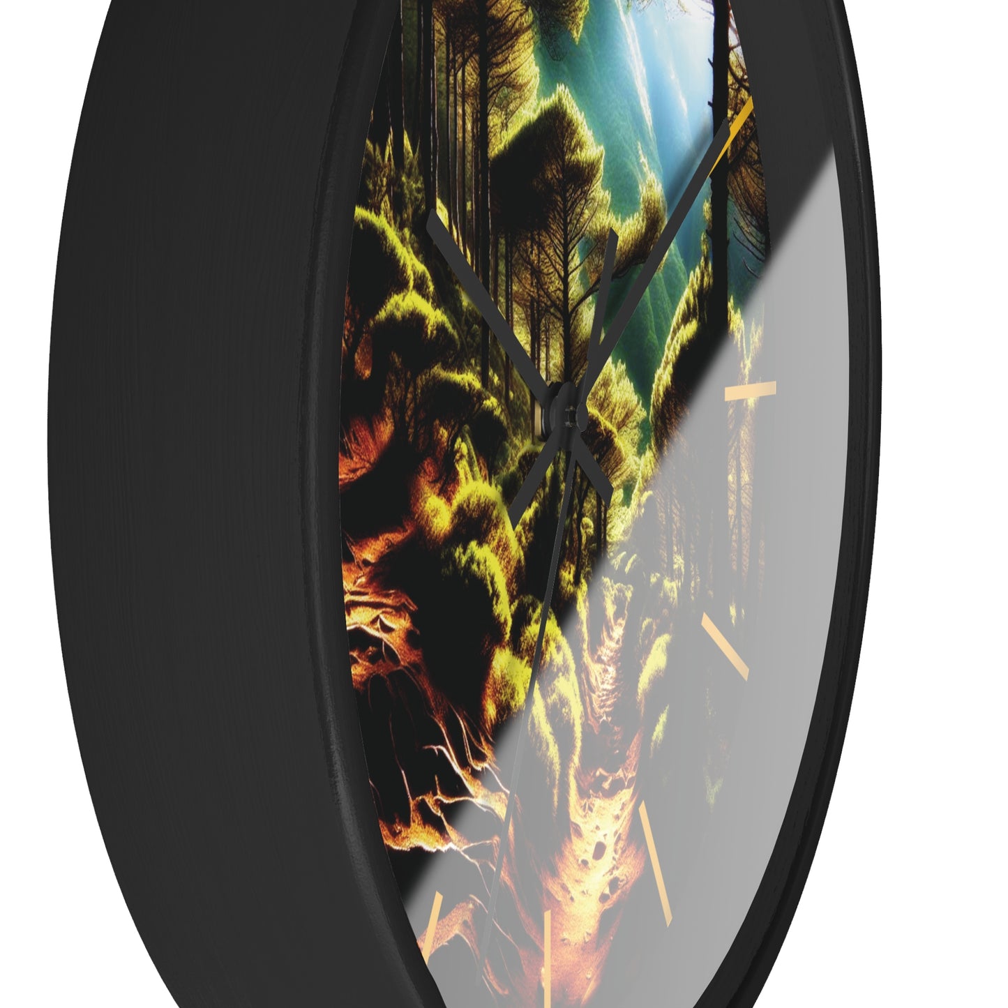 Enchanted Path Wall Clock