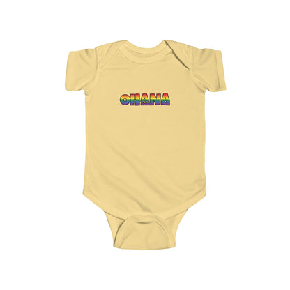 Rainbow Ohana Infant Bodysuit
