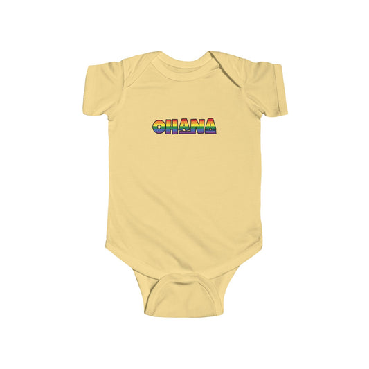 Rainbow Ohana Infant Bodysuit