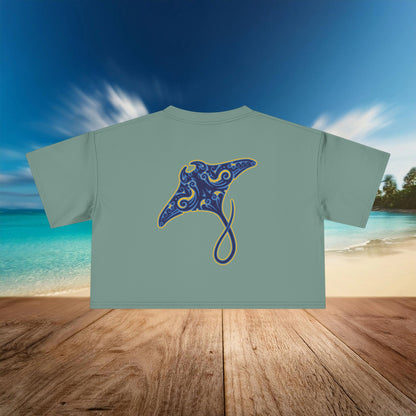 Manta Ray Women's Crop Tee