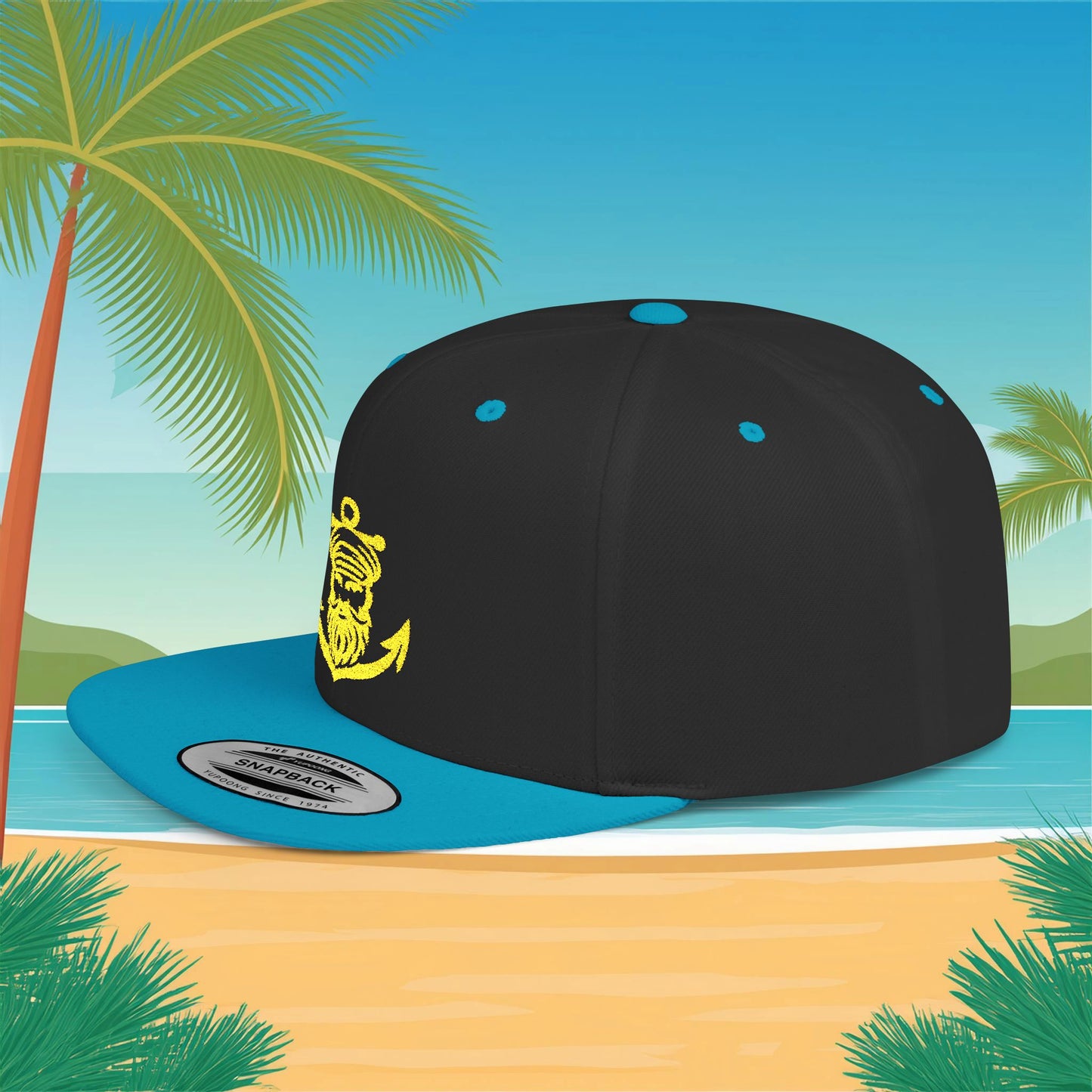 Old Salt Flat Bill Snapback