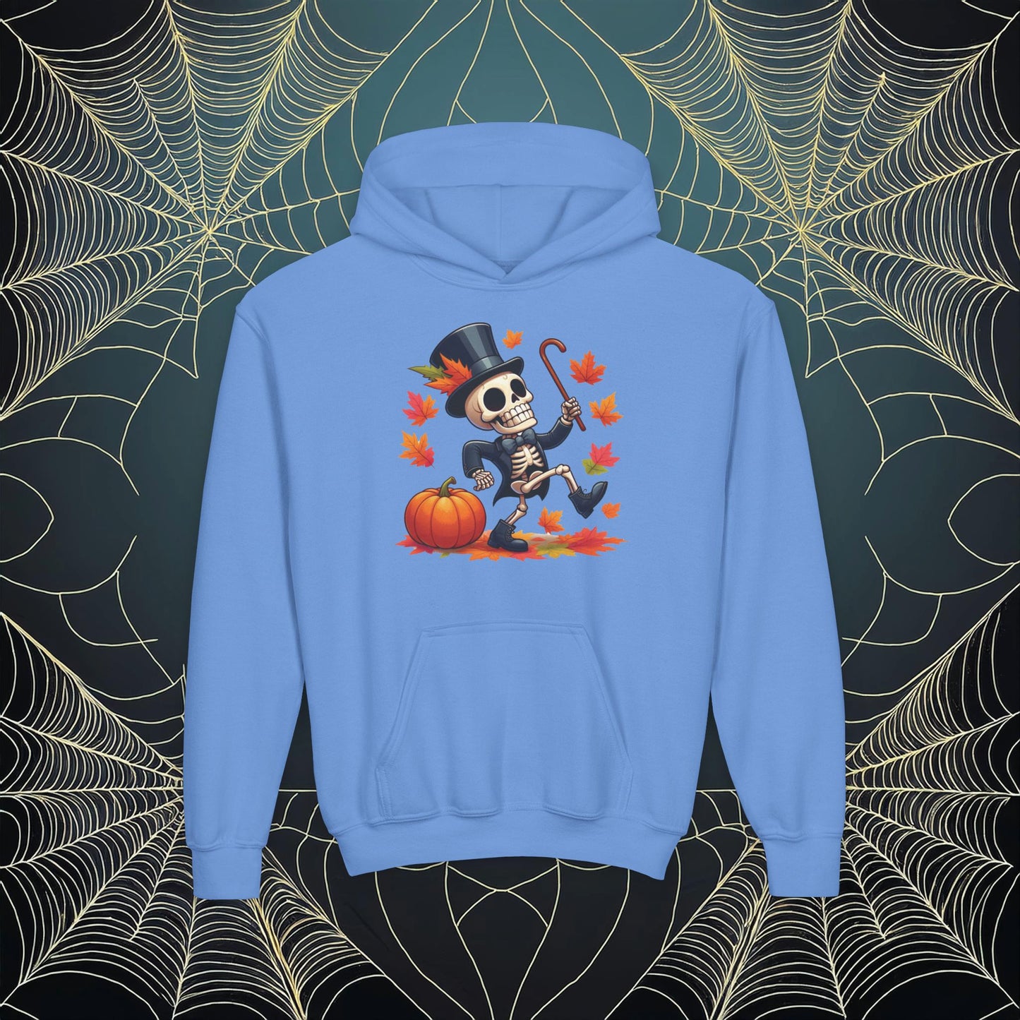 Snazzy Skeleton Youth Hoodie
