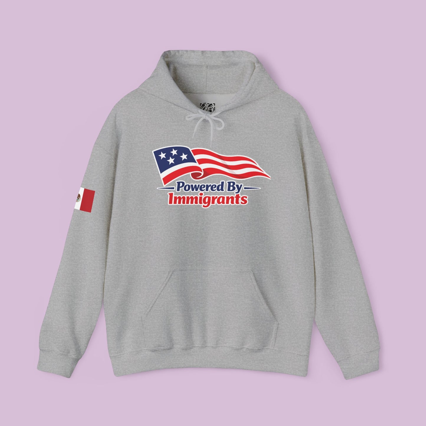 Powered By Immigrants Hoodie