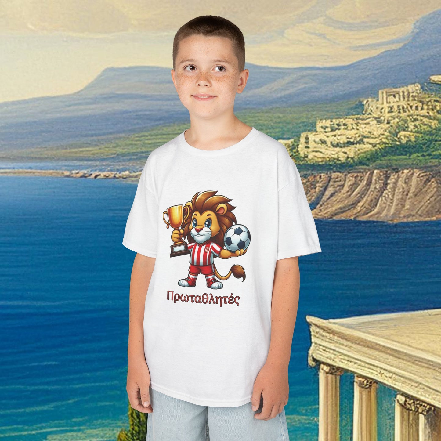 Olympiacos Thrileon Champion Kids Tee