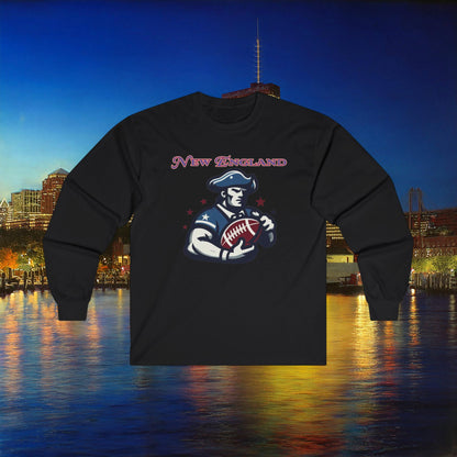 New England Football Long Sleeve Tee