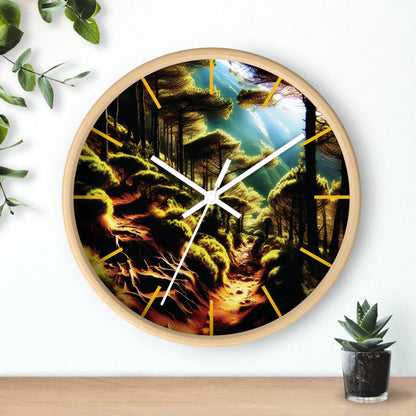 Enchanted Path Wall Clock