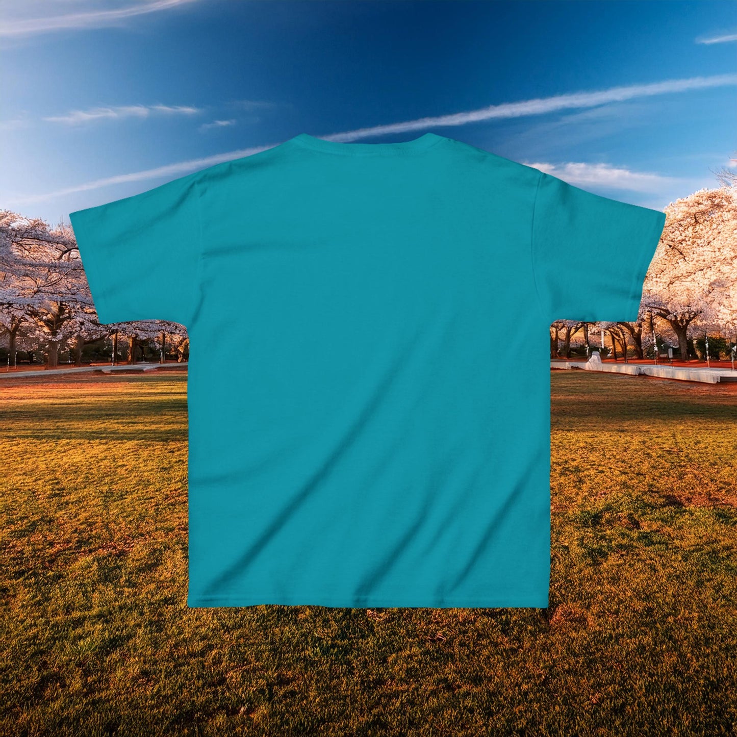 Psychedelic Funky W Skull Kids Tee