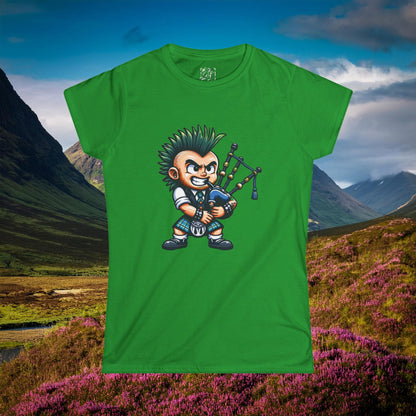 Scottish Punk Rock Women's Softstyle Tee