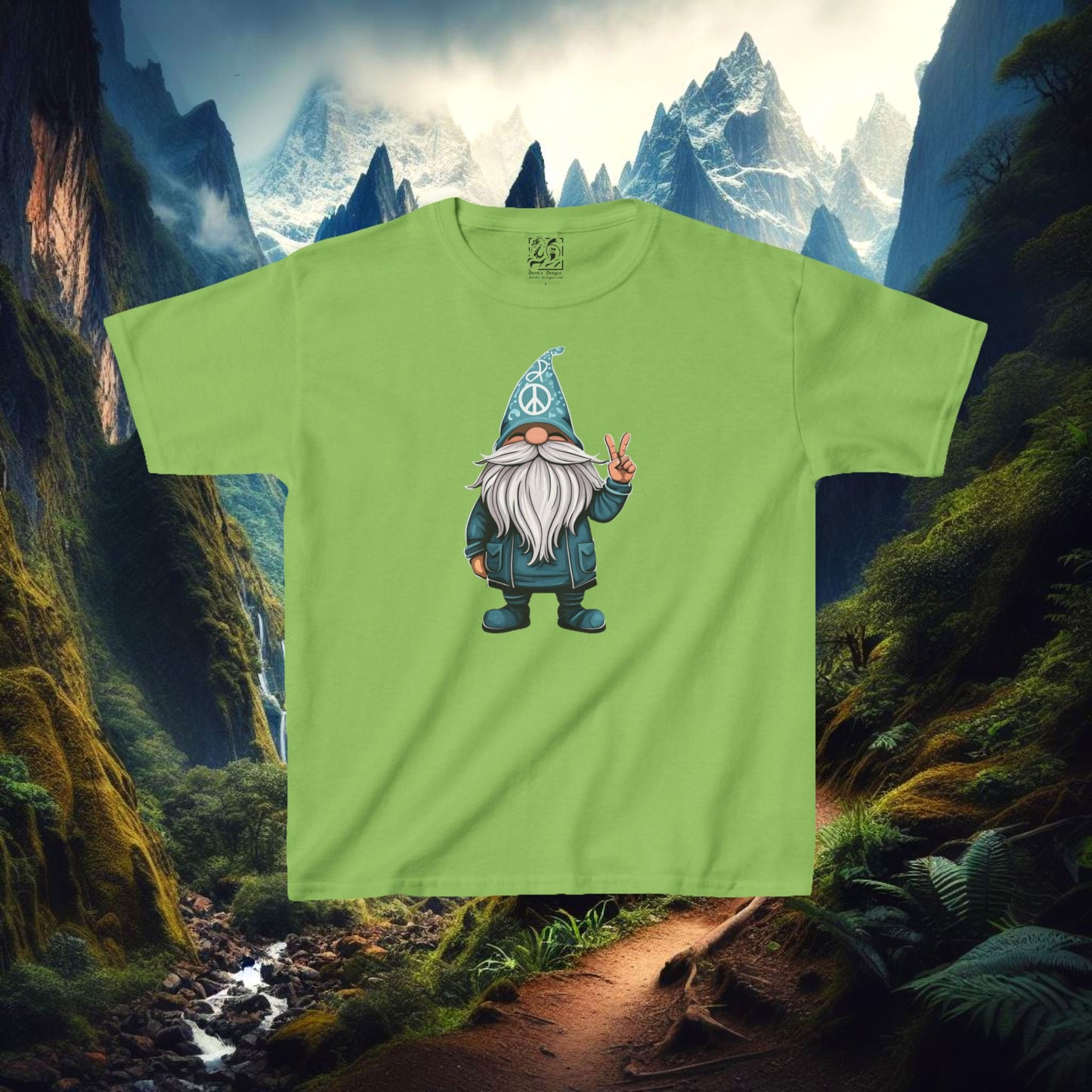 Peace Gnome Kids Tee