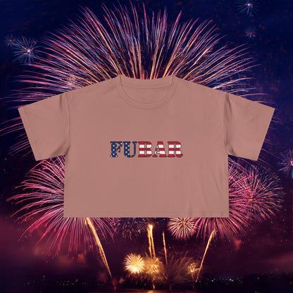 USA FUBAR Women's Crop Tee