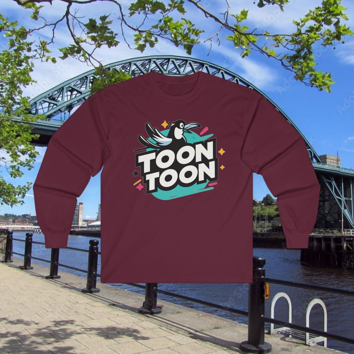 Newcastle United Toon Toon Long Sleeve Tee
