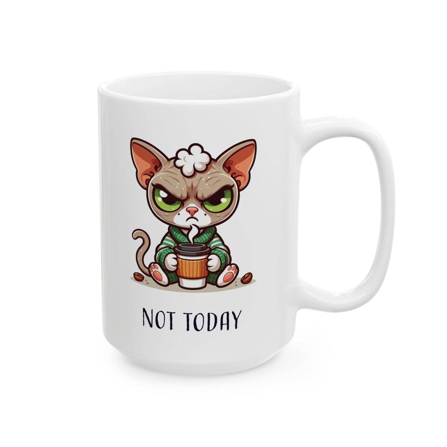 Cranky Cat Mug (11oz\15oz)