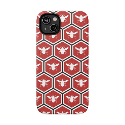 Honeycomb Bee Impact-Resistant Phone Case