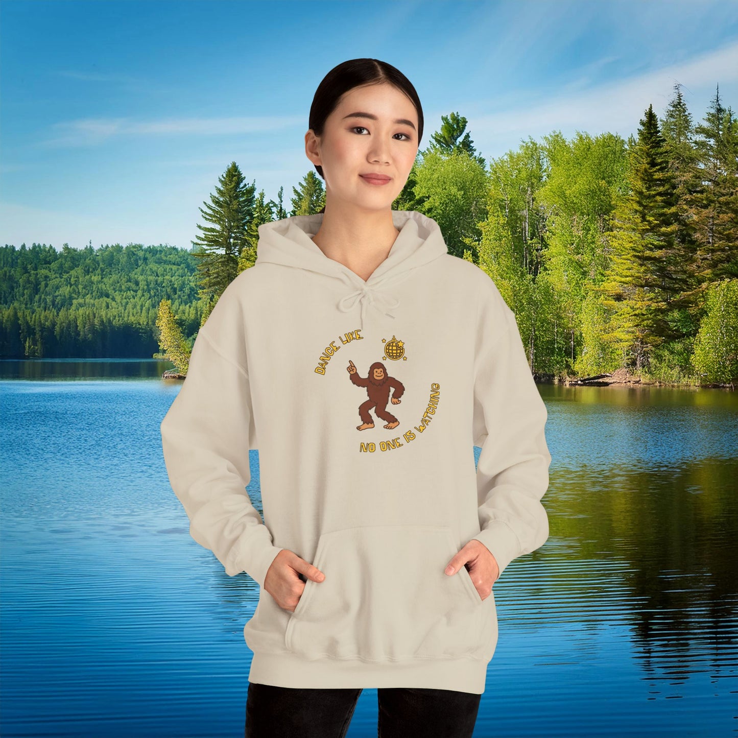 Bigfoot "Dance Like No One Is Watching" Hoodie