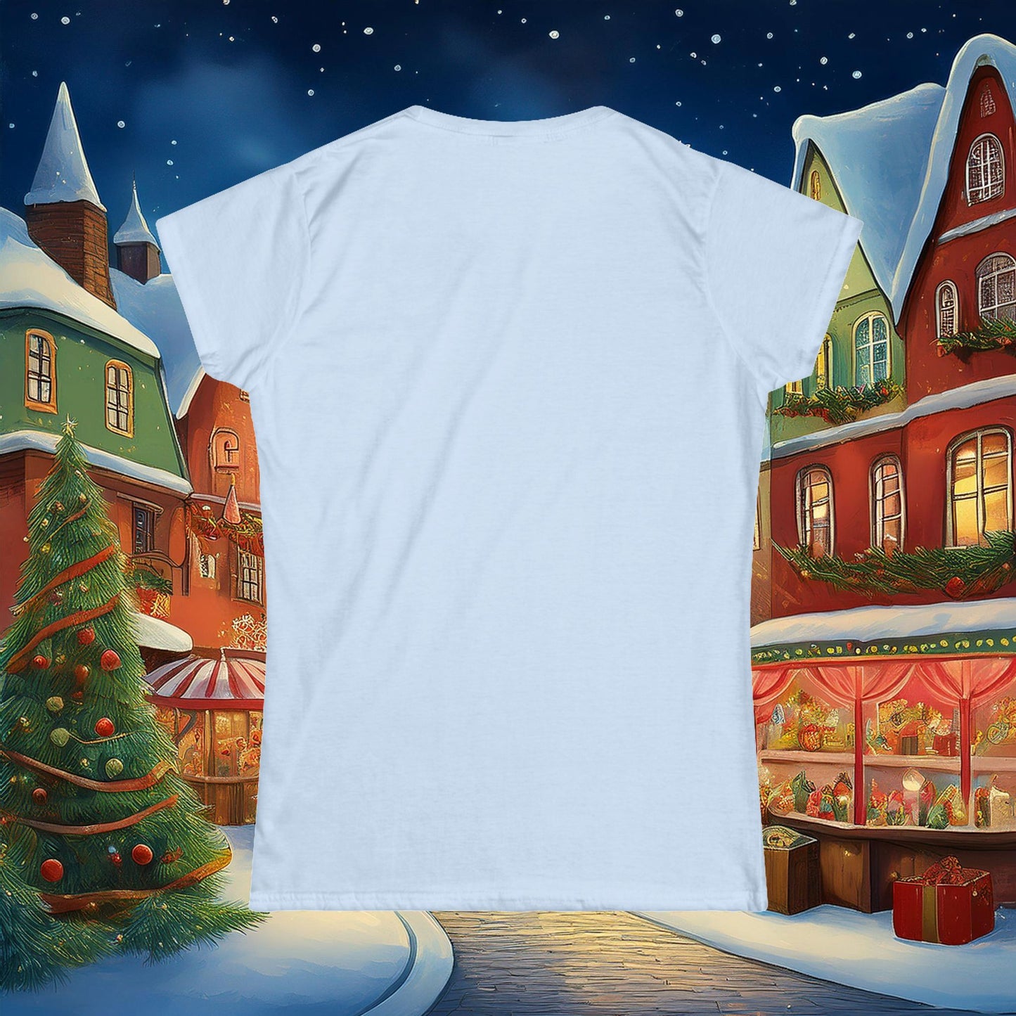 Newcastle United Santa Is A Geordie Women's Tee