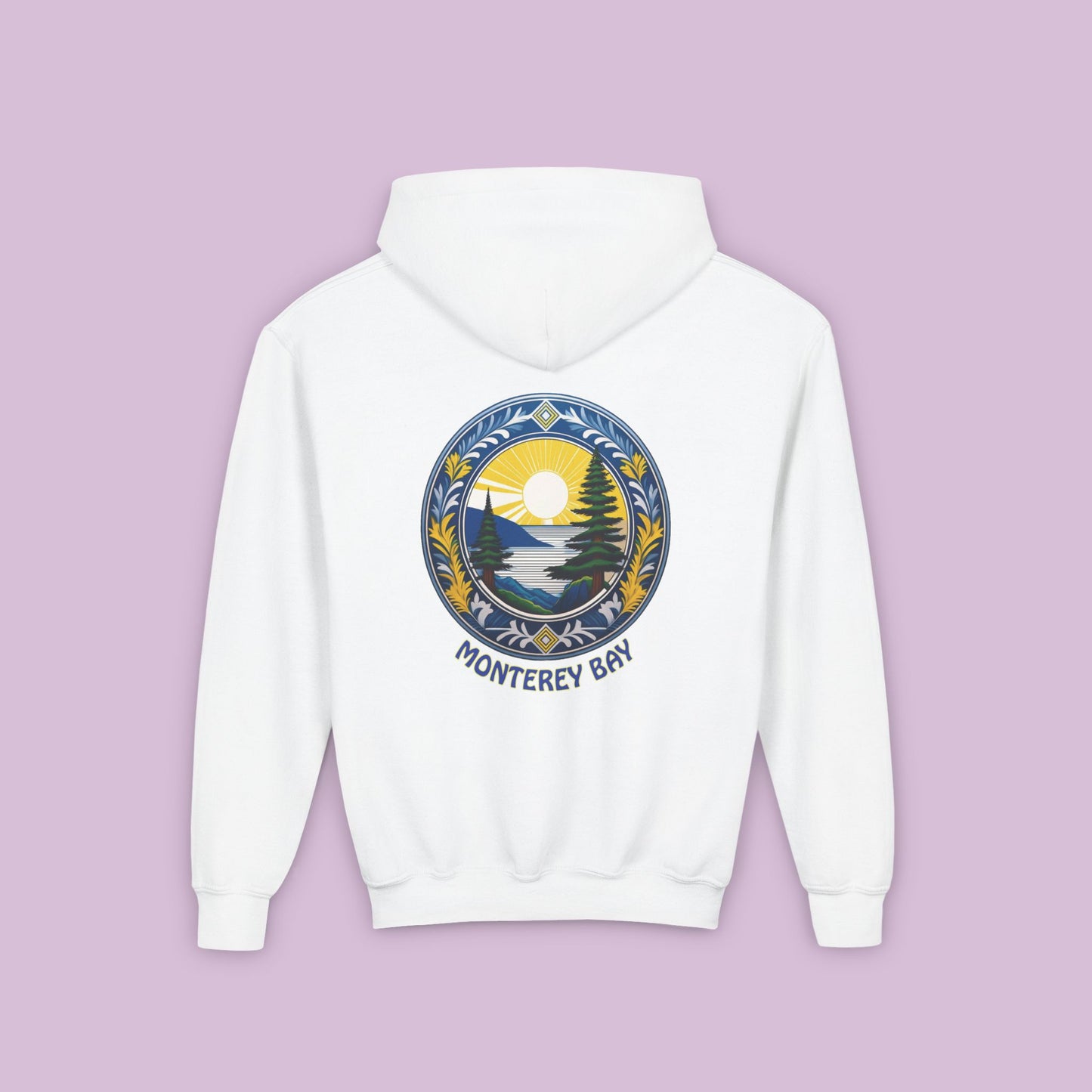 Monterey Bay Point Lobos Youth Hoodie