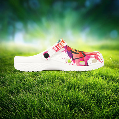 Love Color Bomb Foam Clogs