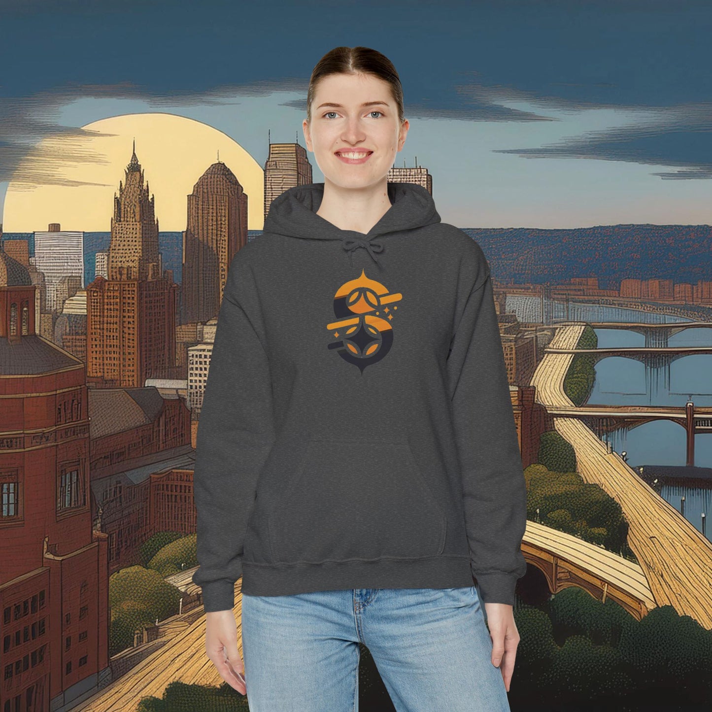 Pittsburgh Football Logo Hoodie