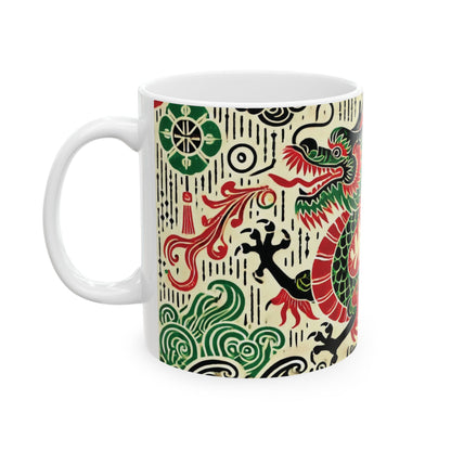 Dragon Dance Ceramic Mugs (11oz\15oz)