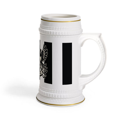 Newcastle United B&W Crest Stein Mug
