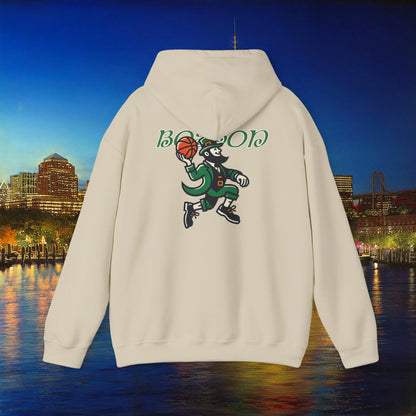 Boston Basketball Logo Hoodie