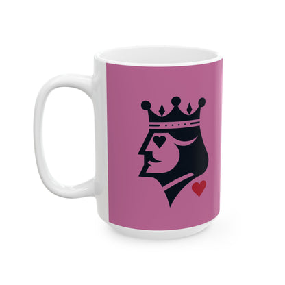 King of Hearts Ceramic Mugs (11oz\15oz)