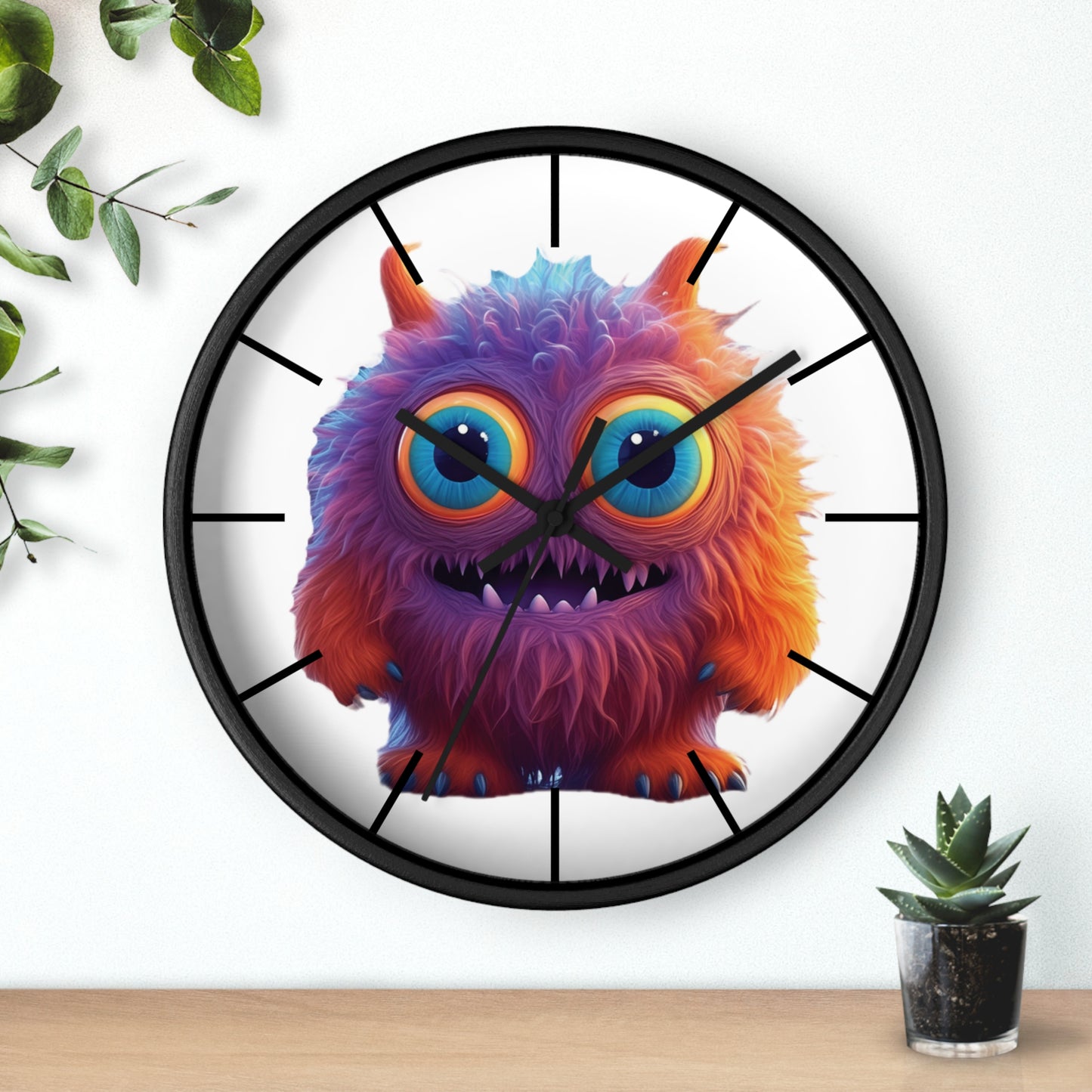 Little Monster Wall Clock