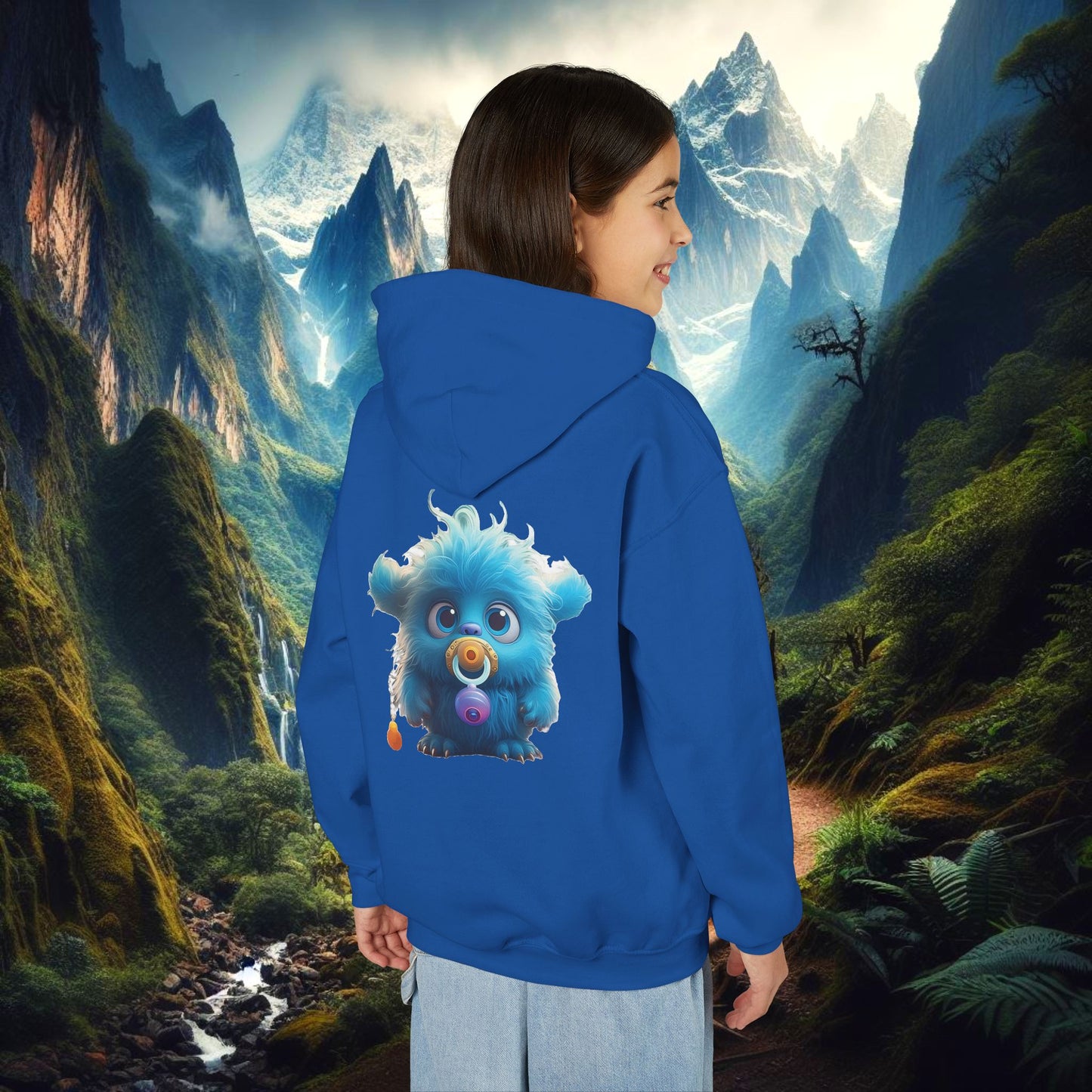 Baby Monster Youth Hoodie