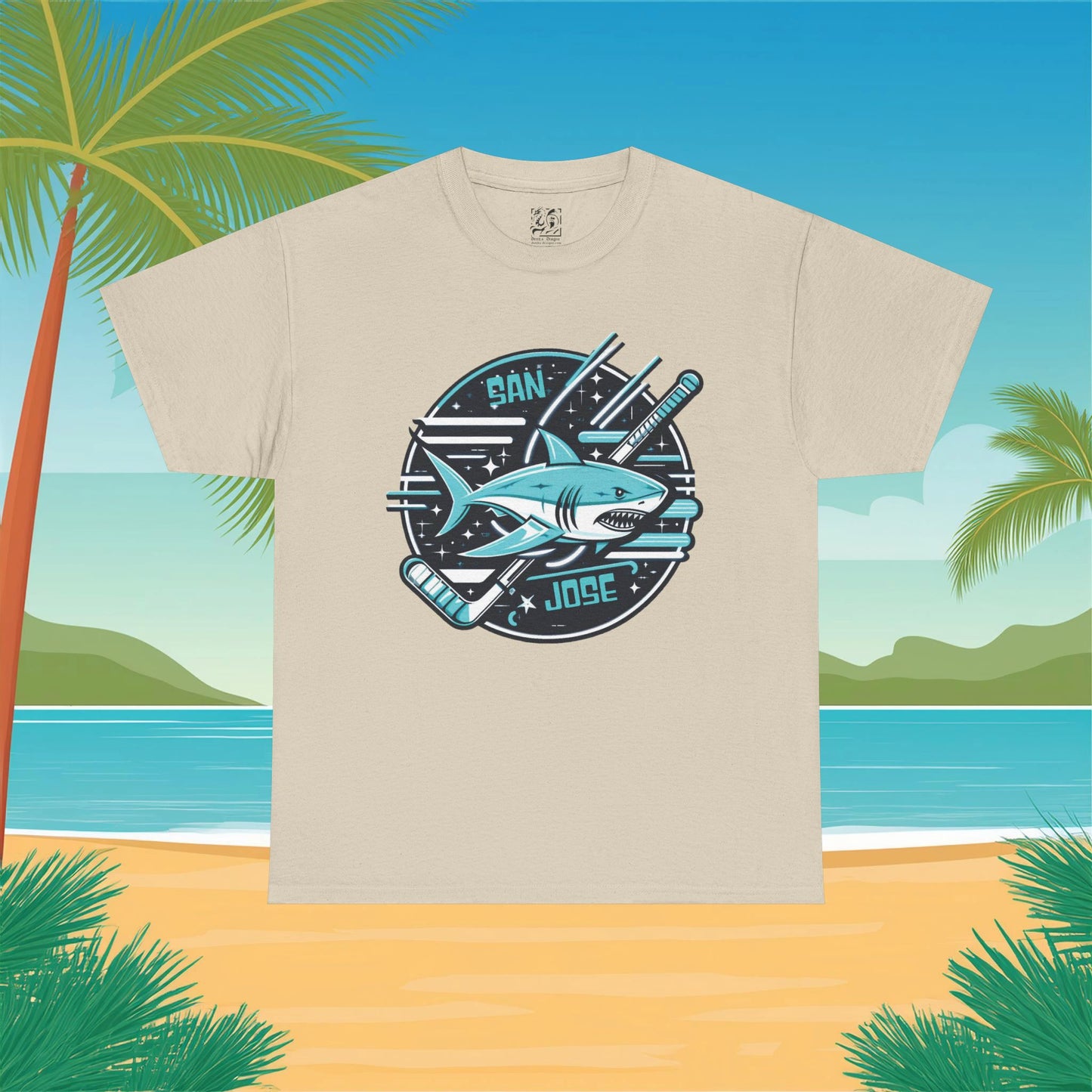 San Jose Hockey Logo Tee