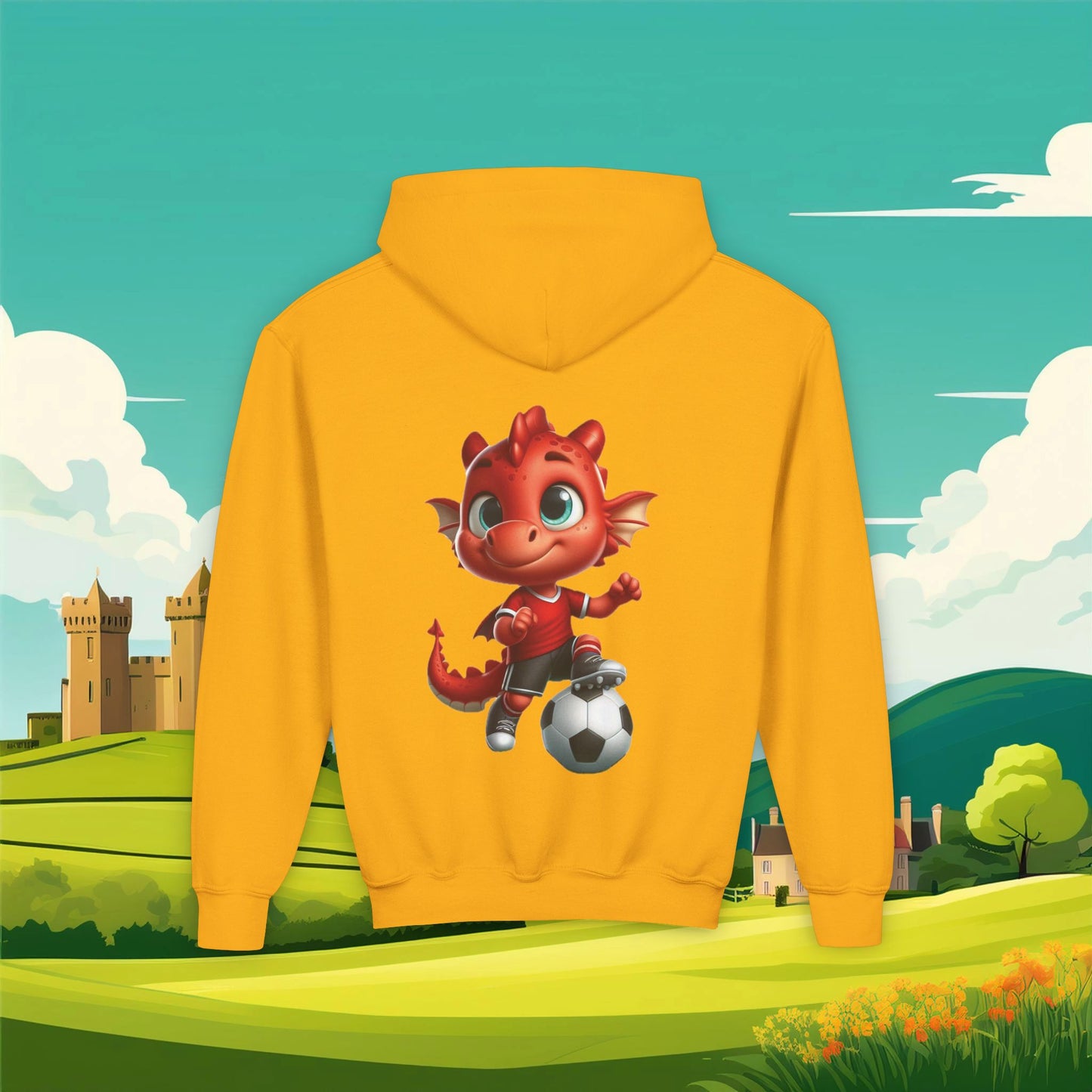 Wrexham Little Red Dragon Youth Hoodie
