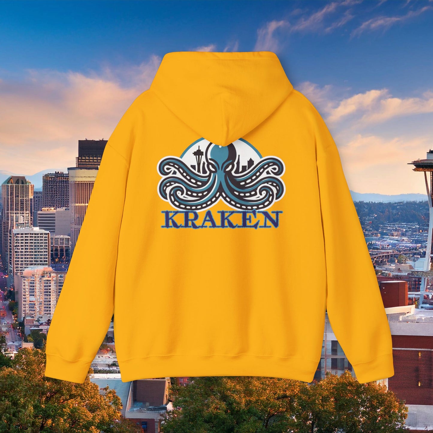 Seattle Hockey Design Hoodie