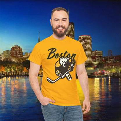 Boston Hockey Bear Tee