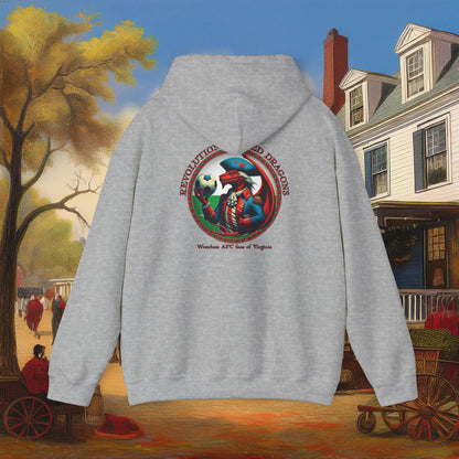 Revolutionary Red Dragons Crest Hoodie
