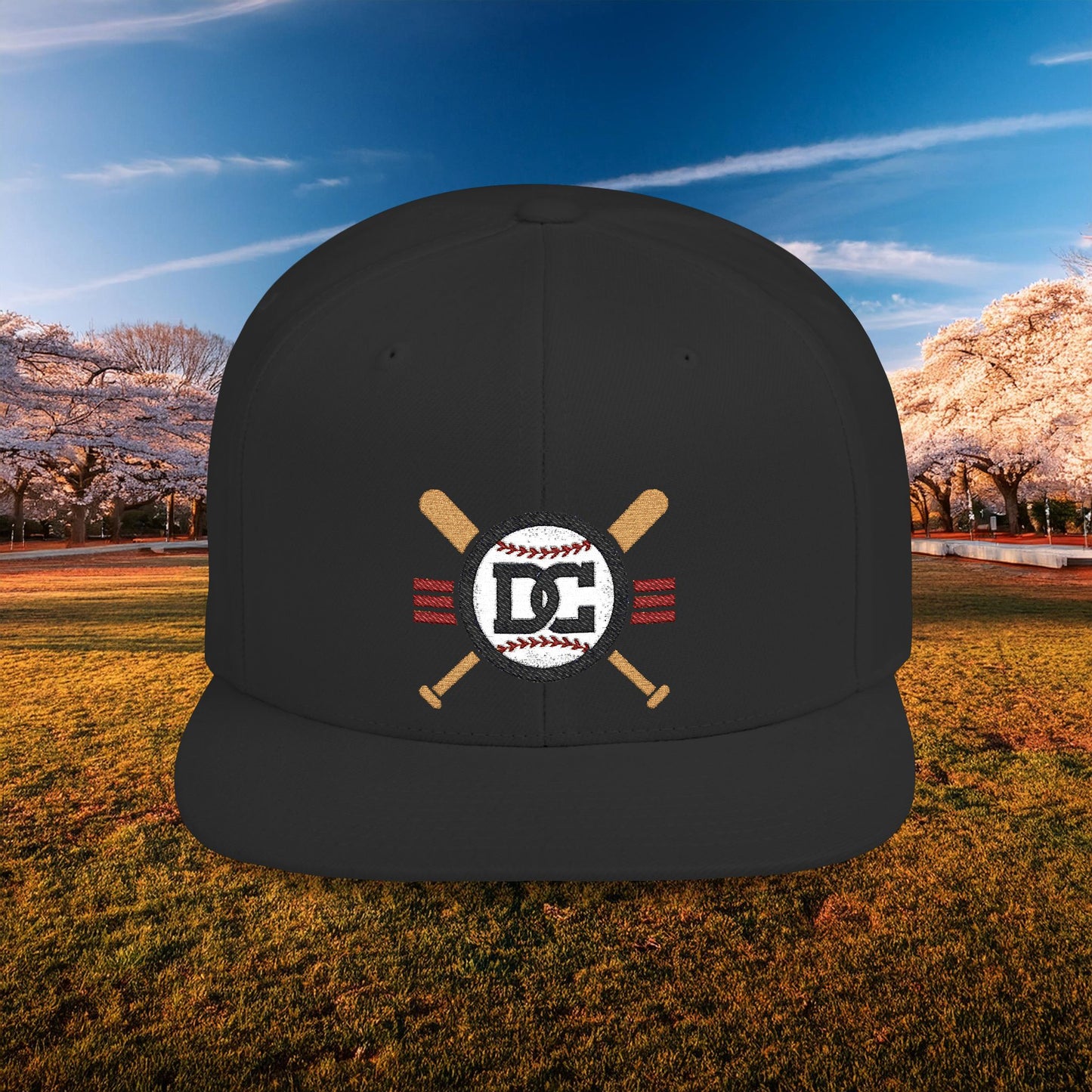 DC Baseball Flat Bill Snapback