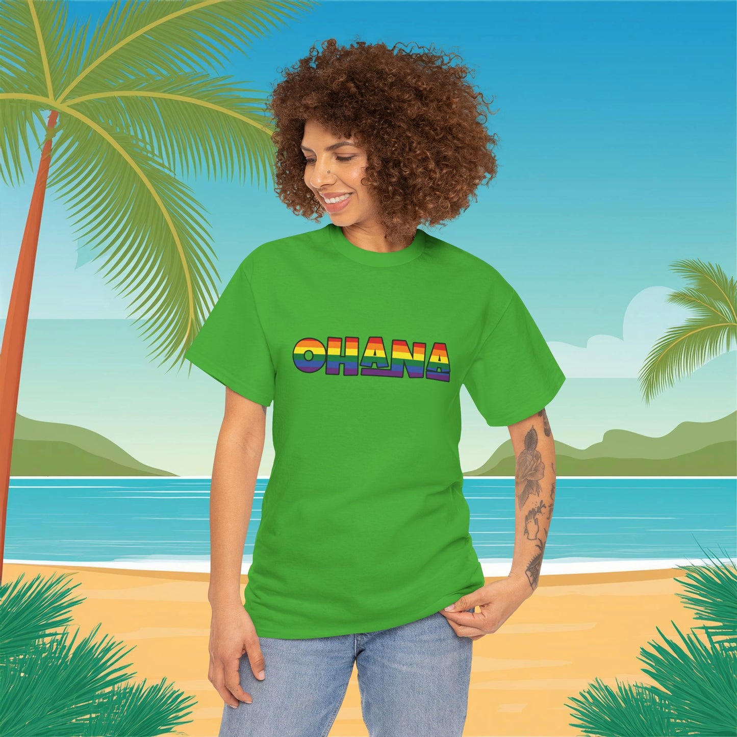 Rainbow Ohana Tee